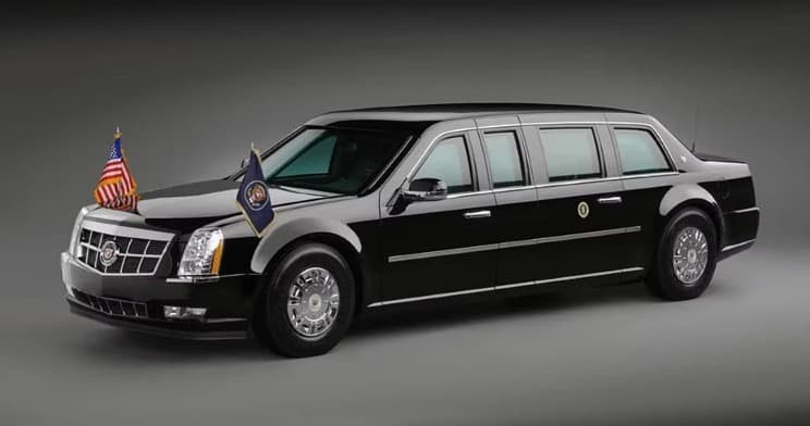 Рис. 3. Бронированный лимузин президента США. Источник: irishtimes.com