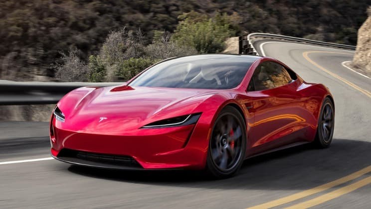 Рис. 2. Tesla Roadster, 2023 год. Источник фото: carbuzz.com