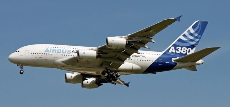 Рис. 3. Airbus A380 саудовского принца Альвалида бин Талаля. Источник фото: aircharter.com.br