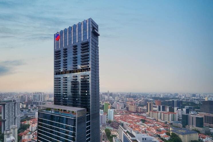 Рис. 10. Wallich Residence — кондоминиум, расположенный на верхних этажах самого высокого небоскрёба Сингапура. Источник: wallicheresidence.com