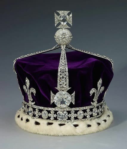 Рис. 1. «Кохинур» (Koh-i-Noor) в британской короне. Источник фото: naturaldiamonds.com