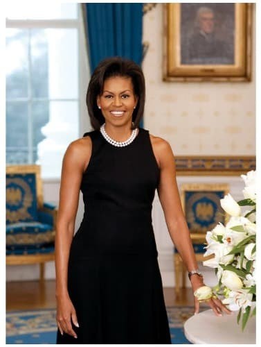 Рис. 4. Портрет Мишель Обама в качестве первой леди США. Источник: https://www.vogue.ru/