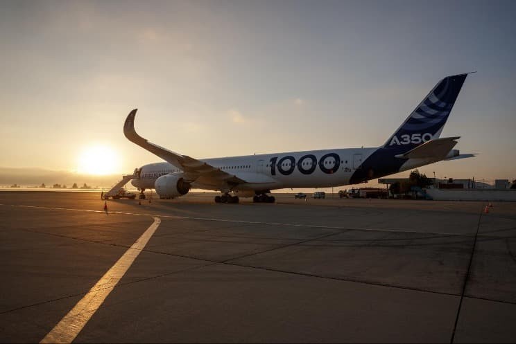 Рис. 7. Airbus A350-1000. Источник фото: airbus.com