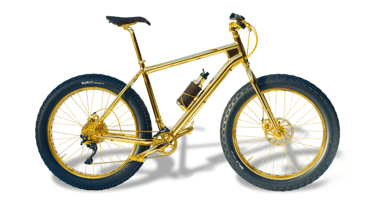 Рис. 1. 24K Gold Extreme Mountain Bike. Источник фото: desirethis.com