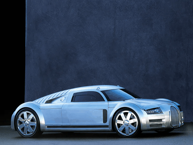 Рис. 3. Audi Rosemeyer Concept. Источник: autokult.pl